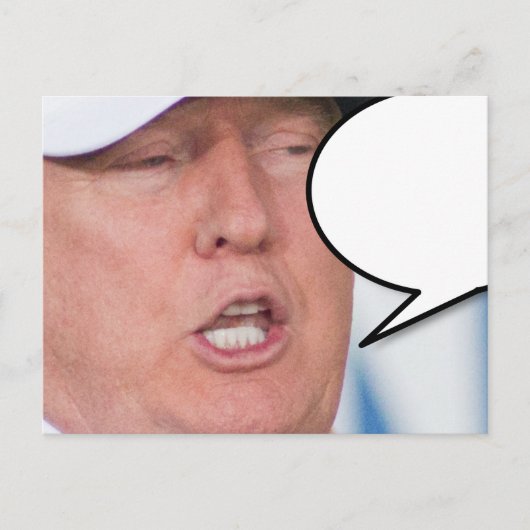 Stuur je eigen bericht #TheIdesOfTrump Briefkaart (Voorkant)