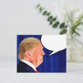 Stuur je eigen bericht #TheIdesOfTrump Briefkaart (Staand voorkant)