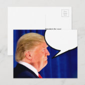 Stuur je eigen bericht #TheIdesOfTrump Briefkaart (Voorkant / Achterkant)