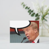 Stuur je eigen bericht #TheIdesOfTrump Briefkaart (Staand voorkant)