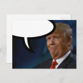 Stuur je eigen bericht #TheIdesOfTrump Briefkaart (Voorkant / Achterkant)