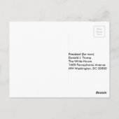 Stuur je eigen bericht #TheIdesOfTrump Briefkaart (Achterkant)