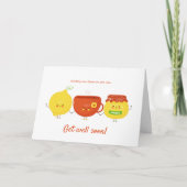 Stuur Lemon, Honey en Thee Beterschap Kaart (Voorkant)