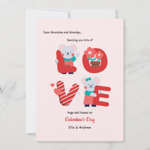 Stuur Liefde op Valentijnsdag Kaart