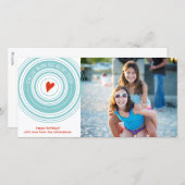 Stuur Liefde Rondom Feestdagenkaart (Voorkant / Achterkant)