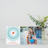 Stuur Liefde Rondom Feestdagenkaart (Staand voorkant)