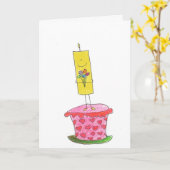 "Stuur me!" Iemand Anders Verjaardag Kaart (Gele Bloem)