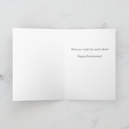 Stuur me Jubileum Kaart (Binnen)