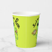 stuur me meer pizza ufo papieren bekers (Rechts)