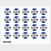 Stuur me naar Aberdeen Ronde Sticker (Vel)