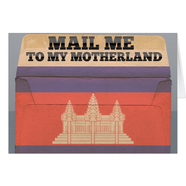 Stuur me naar Cambodja (Voorkant Horizontaal)