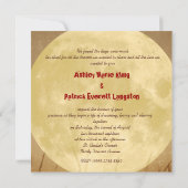 Stuur me naar de uitnodiging voor het huwelijk (Achterkant)