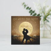 Stuur me naar de uitnodiging voor het huwelijk (Staand voorkant)