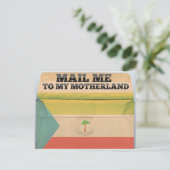 Stuur me naar Equatoriaal Guinee Briefkaart (Staand voorkant)