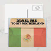 Stuur me naar Mexico Briefkaart (Voorkant / Achterkant)