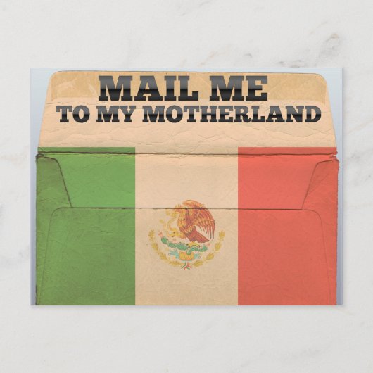 Stuur me naar Mexico Briefkaart (Voorkant)