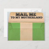 Stuur me naar Nigeria Briefkaart (Voorkant / Achterkant)
