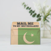 Stuur me naar Pakistan Briefkaart (Staand voorkant)
