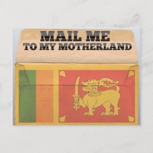 Stuur me naar Sri Lanka Briefkaart