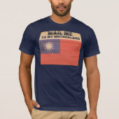 Stuur me naar Taiwan T-shirt (Voorkant)