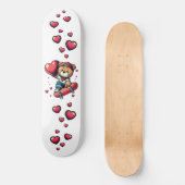 Stuur mijn liefde persoonlijk skateboard (Voorkant)
