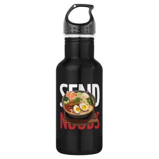 Stuur Noedels Waterfles (Voorkant)