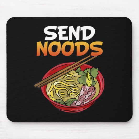 Stuur Noods Kakashi Bowl Ramen Japan Ahegao Anime  Muismat (Voorkant)