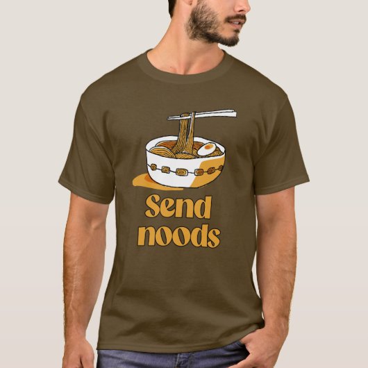 Stuur noods t-shirt (Voorkant)