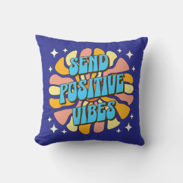 Stuur Positieve Vibes Kussen