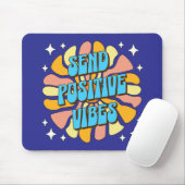 Stuur positieve vibraties muismat (Met muis)