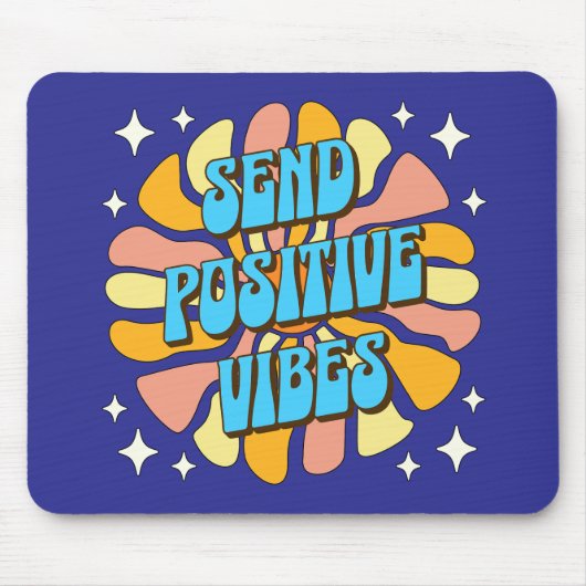 Stuur positieve vibraties muismat (Voorkant)