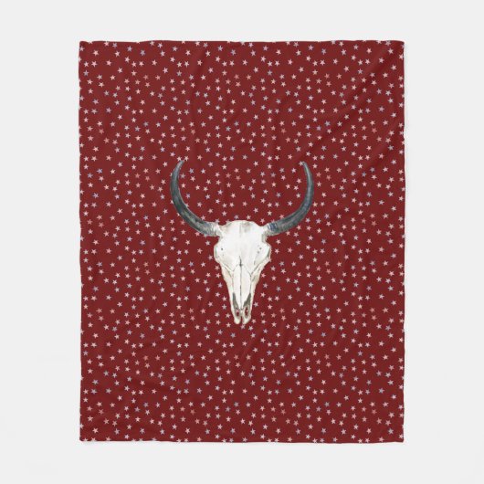 Stuur & sterren fleece deken (Voorkant)