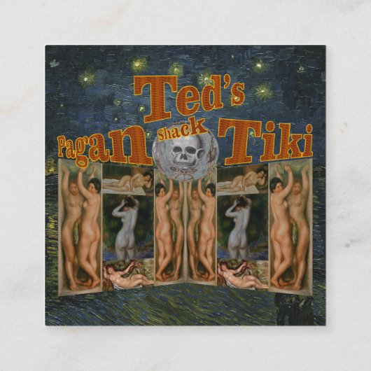 Stuur uw gebruikte slipjes als bewijs van leven informatiekaartje (Achterkant)