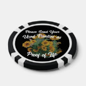 Stuur uw gebruikte slipjes als bewijs van leven poker chips (Enkel)