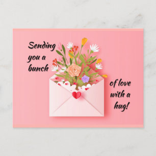 Stuur wat liefde en een knuffel! briefkaart