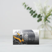 Stuurautomaat | Bouwvoertuig | Hamer Sleutel Visitekaartje (Staand voorkant)