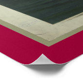  stuurboot op de Mississippi lithograaf Poster (Hoek)