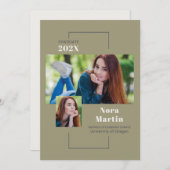 Stuurgroep Multi-Photo Sage Kaart (Voorkant / Achterkant)