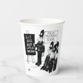 Stuurgroep Politieopleiding Papieren Bekers (Achterkant)