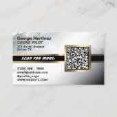 Stuurgroep rond de luchtkracht visitekaartje (Achterkant)