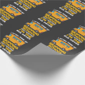 Stuurgroep schoolbus Humor Gift Bus Drivers Comedi Cadeaupapier (Hoek)