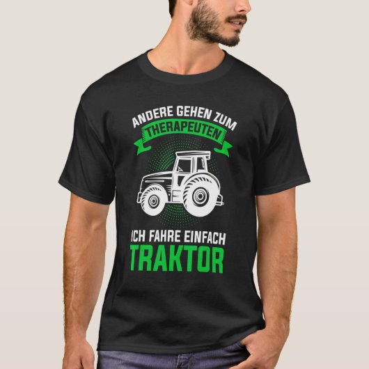 Stuurgroep tractortherapie t-shirt (Voorkant)