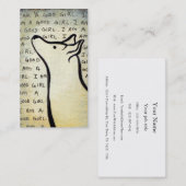 Stuurgroep voor looploopstoelreddingspartner visitekaartje (Voorkant / Achterkant)