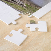 stuurlocomotief kleur 11 x 14 inch legpuzzel (Zijkant)