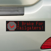 Stuurloos Bumpersticker (Op auto)