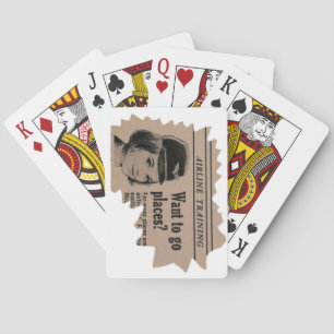 stuurloze vluchtbegeleider pokerkaarten