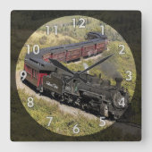  stuurmachinetrain, C & TS-489 Vierkante Klok (Voorkant)