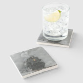  stuurmachinetraining stenen onderzetter (Zijkant)