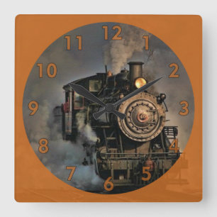 stuurmachinetraining vierkante klok