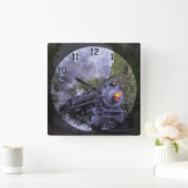 stuurmachinetraining vierkante klok (Huis)